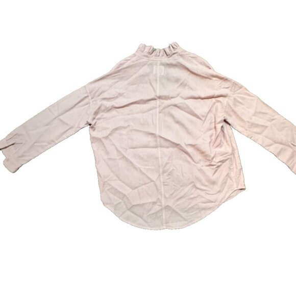A SHIRT THING penelope cotton shirt Top Blouse - pink blouse size Small $245 - Picture 5 of 5